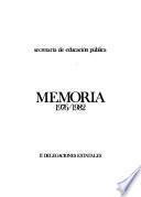 Memoria, 1976/1982