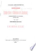 Memoria administrativa del gobierno
