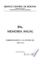 Memoria anual
