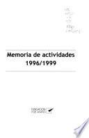 Memoria de actividades