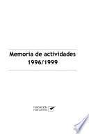 Memoria de actividades