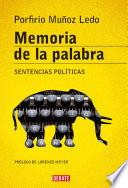 Memoria de la palabra