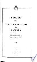 Memoria de la Secretaría de Estado de Hacienda correspondiente al ejercicio ...