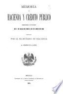 Memoria de la Secretaría de Hacienda y Crédito Público