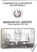 Memoria de labores