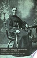 memoria de los Trabajos de la Propagacion de la Fe en el Oriente del Peru