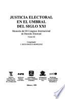 Memoria del III Congreso Internacional de Derecho Electoral
