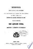 Memoria del Instituto de Segunda Enseñanza de León