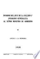 Memoria del Ministro de Gobierno al Congreso de ...