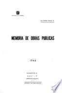 Memoria del Ministro de Obras Públicas al Congreso de ...