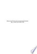 Memoria del VIII Encuentro Internacional de Ecritores [sic]