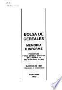 Memoria e informe