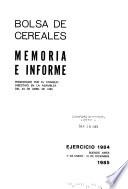 Memoria é informe presentado por la comisión directiva en la asamblea