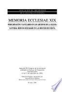 Memoria ecclesiae: Peregrinación y santuarios en los archivos de la iglesia santoral hispano-mozarabe en las diocesis de España