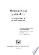 Memoria eclesial guatemalteca: Juan Bautista Álvarez de Toledo