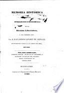 Memoria histórica sobre las operaciones e incidencias de la division libertadora, a las órdenes del Gen. D. Juan Antonio Alvarez de Arenales, en su segunda campaña a la sierra del Perú en 1821