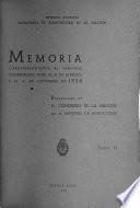 Memoria ...
