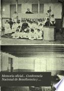 Memoria oficial ... Conferencia nacional de beneficencia y corrección de la Isla de Cuba
