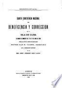 Memoria oficial ... Conferencia nacional de beneficencia y corrección de la Isla de Cuba