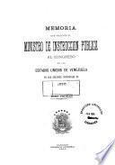 Memoria que el Ministro de Instrucción Pública presenta al Congreso Nacional en sus sesiones de ...