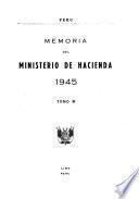 Memoria que presenta al Congreso de ... el Ministro de Hacienda y Comercio