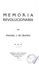 Memoria revolucionaria