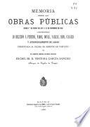 Memoria sobre las obras públicas...