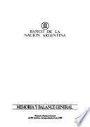 Memoria y balance general del ejercicio