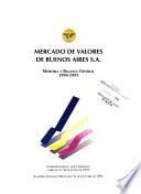 Memoria y balance general