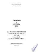 Memoria y cuenta ...