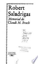 Memorial de Claudi M. Broch
