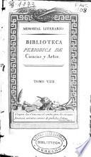Memorial Literario o Biblioteca Periodica de ciencias, literatura y artes