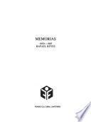 Memorias, 1850-1885