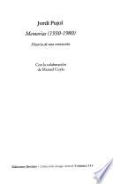 Memorias (1930-1980)