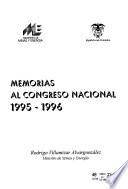 Memorias al Congreso Nacional