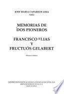 Memorias de dos pioneros