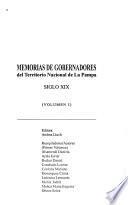 Memorias de gobernadores del territorio nacional de La Pampa
