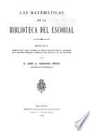 Memorias de la Real academia de ciencias exactas, fisicas y naturales de Madrid