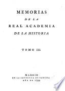 Memorias de la Real Academia de la Historia