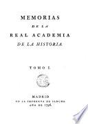 Memorias de la Real Academia de la Historia