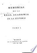 Memorias de la Real Academia de la Historia