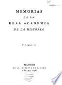 Memorias de la Real Academia de la Historia