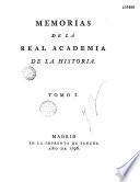 Memorias de la Real Academia de la Historia