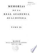 Memorias de la Real Academia de la Historia