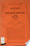 Memorias de la Sociedad Cubana de Historia Natural Felipe Poey.