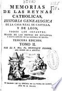 Memorias de las Reynas Catholicas de España