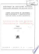 Memorias de los museos arqueológicos provinciales