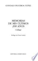Memorias de mis últimos 200 años