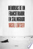 Memorias de un francotirador en Stalingrado