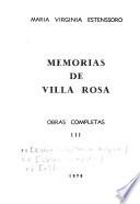 Memorias de Villa Rosa